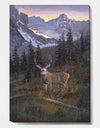 High Country Muley - Traditional Canvas Artwork