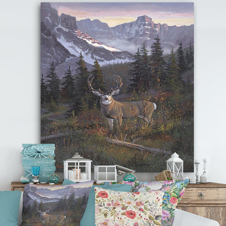 High Country Muley - Traditional Canvas Artwork