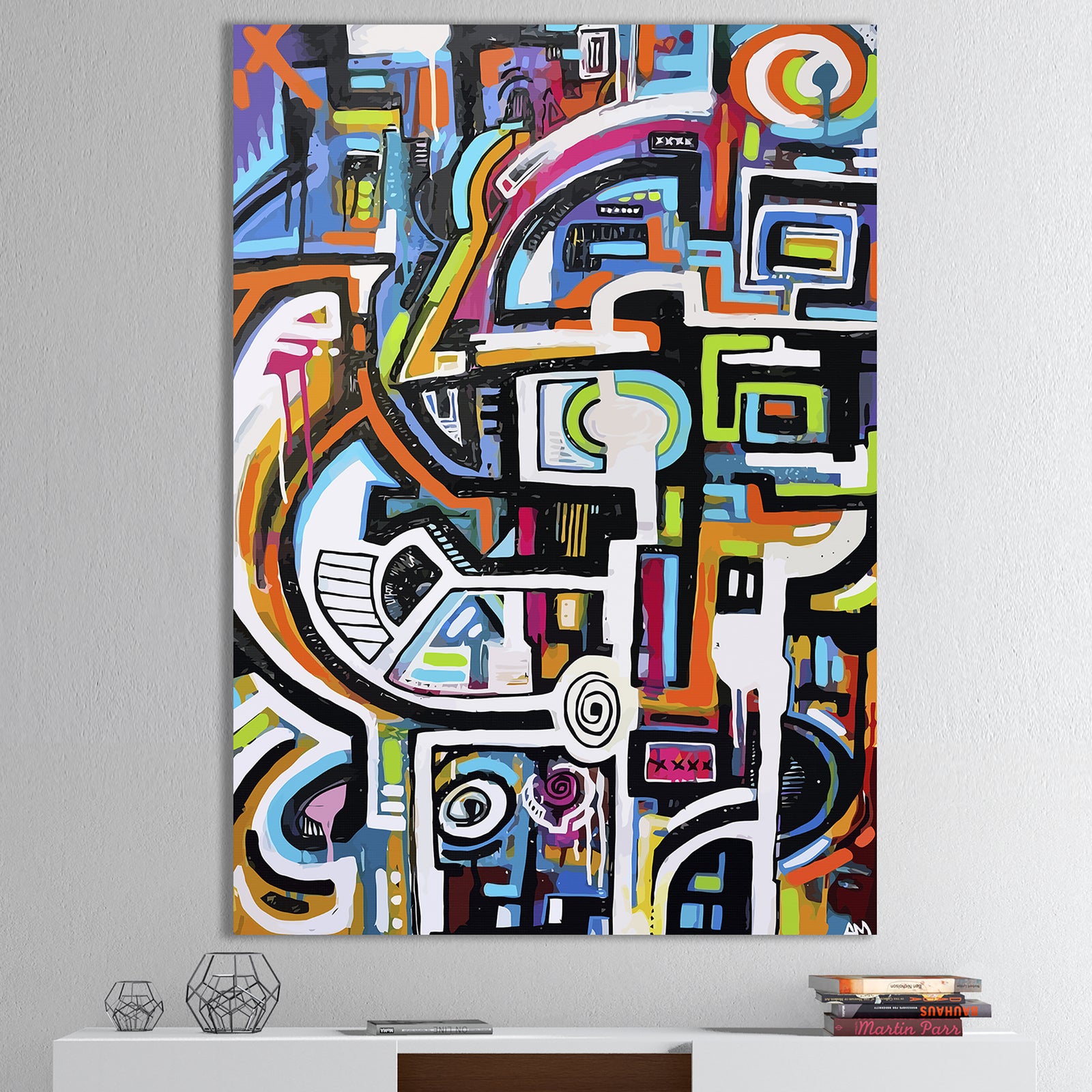 Light & Dark Work - Modern & Contemporary Premium Canvas Wall Art