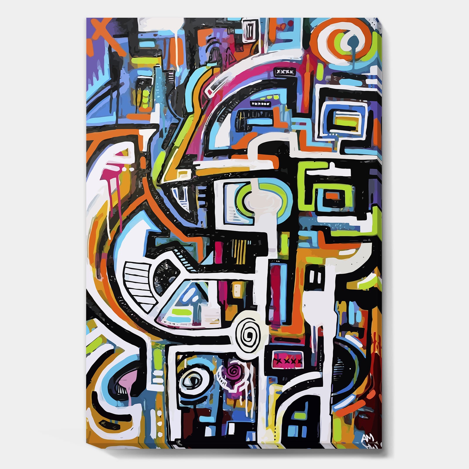 Light & Dark Work - Modern & Contemporary Premium Canvas Wall Art