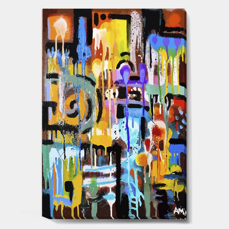 MouseChutes & TrapLadders - Modern & Contemporary Canvas Wall Art