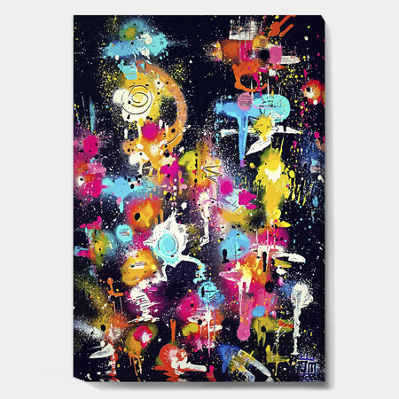The Lovers The Dreamers & Me - Modern & Contemporary Gallery-wrapped Canvas