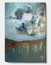 Blue Skye Composition I - Modern & Contemporary Premium Canvas Wall Art