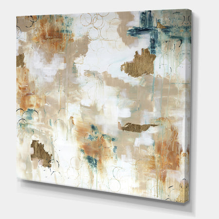 Gilded Daydreams - Modern & Contemporary Gallery-wrapped Canvas