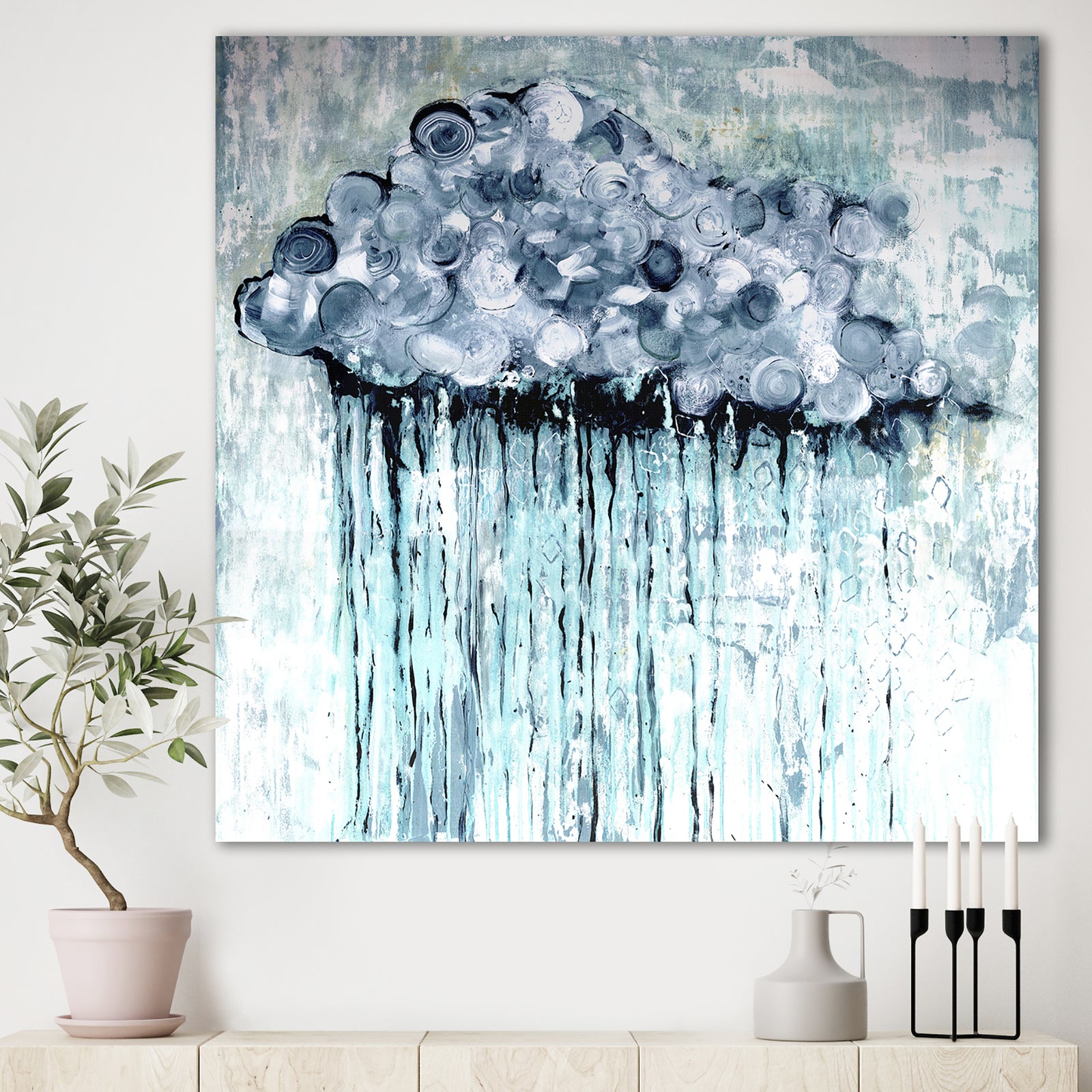 Rain Cloud - Canvas Art Print