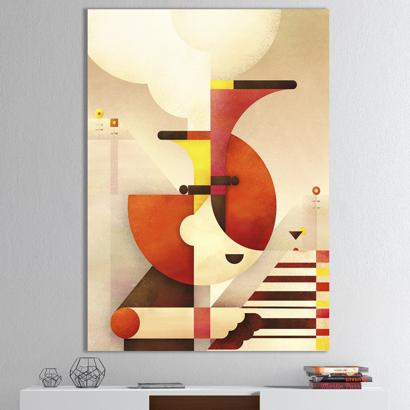 All That Jazz - Mid-Century Modern Premium Canvas Wall Art
