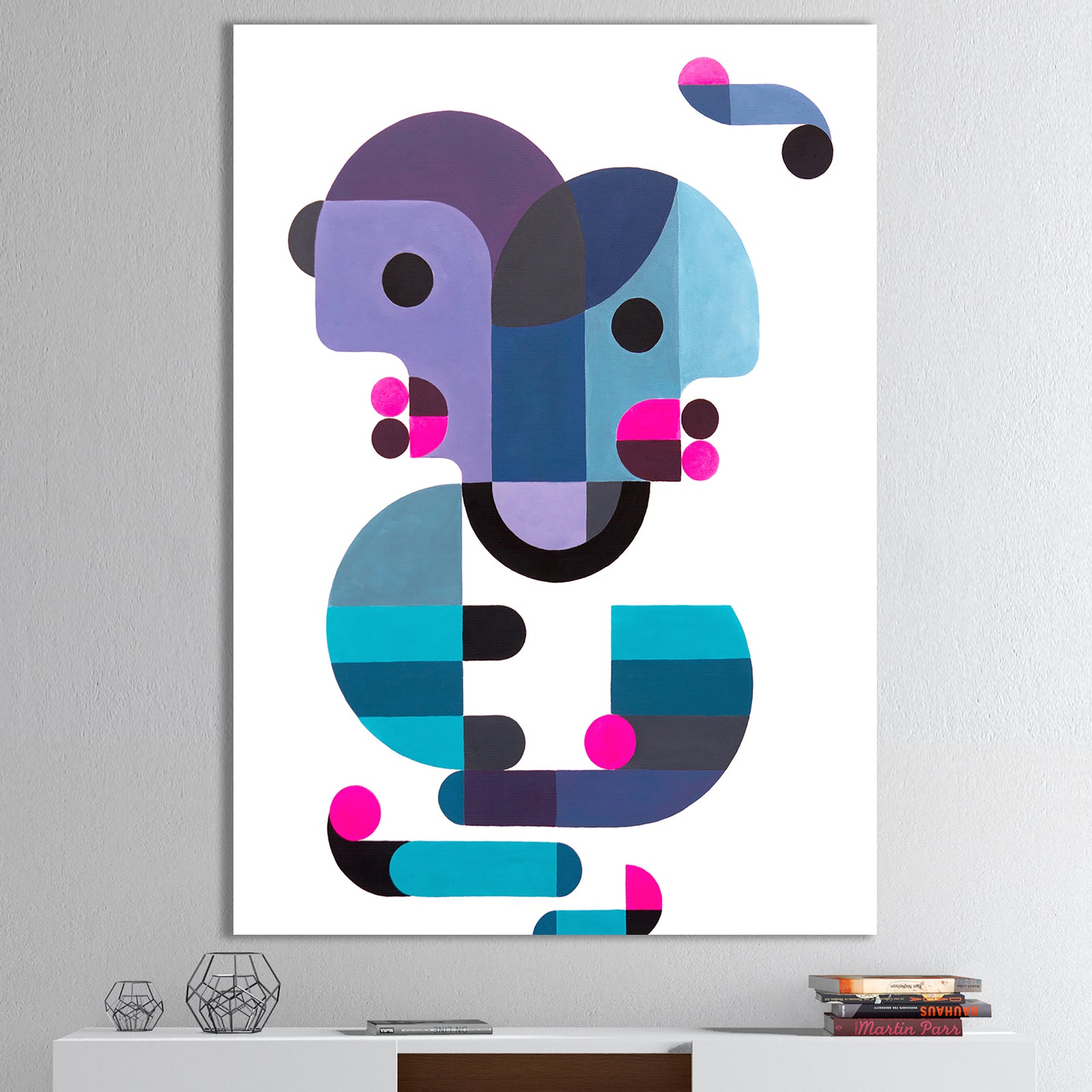Out Of Focus - Mid-Century Modern Canvas Wall Art