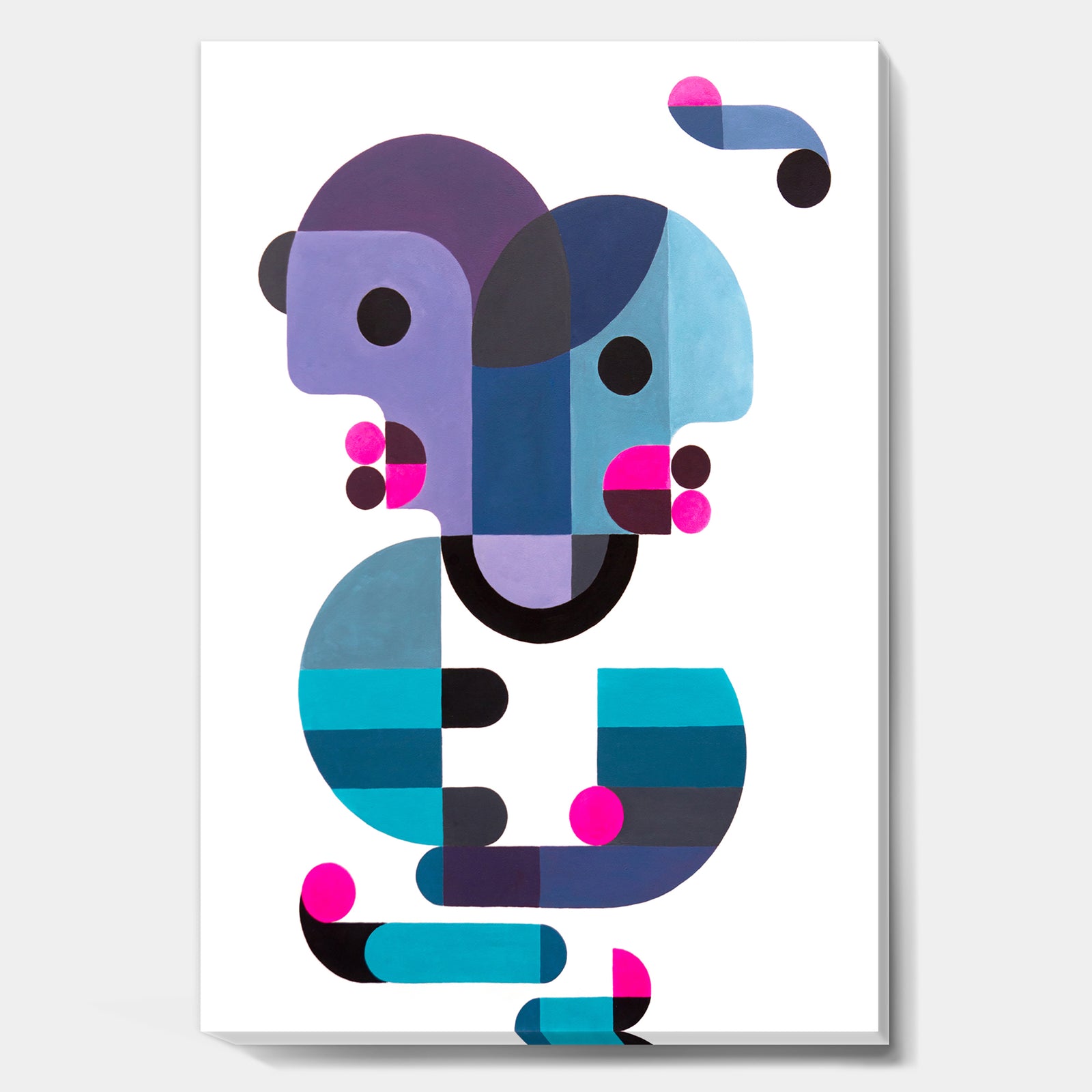 Out Of Focus - Mid-Century Modern Canvas Wall Art