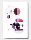 Rainbow Swinger - Mid-Century Modern Gallery-wrapped Canvas