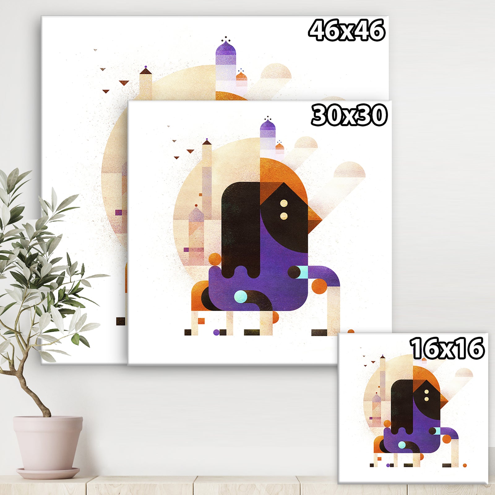 Waiting For Tomorrow - Mid-Century Modern Canvas Wall Art