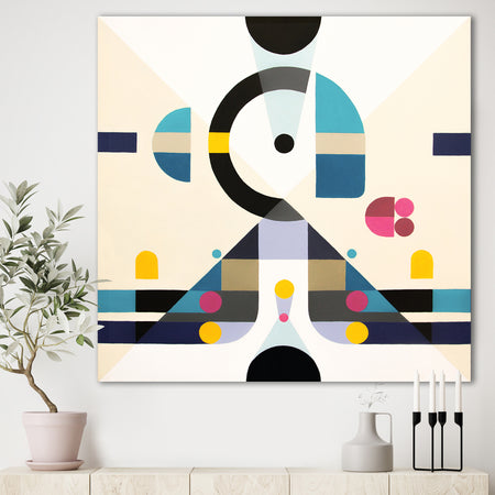 Open minded - Mid-Century Modern Premium Canvas Wall Art