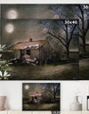 Forgotten in Moonlight - Farmhouse Canvas Artwork