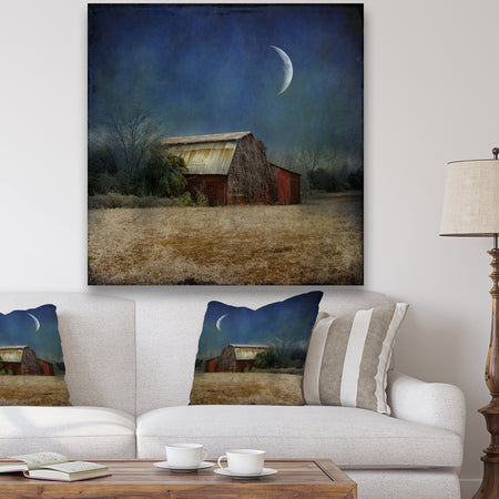 In the Land of Cotton - Farmhouse Canvas Wall Art