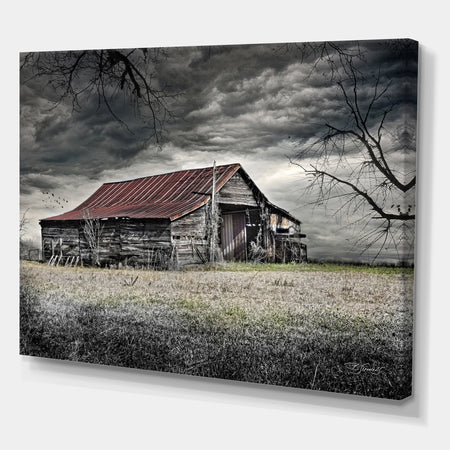 Storm Barn - Farmhouse Canvas Artwork