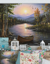 Campfire Stories - Lake House Canvas Art Print