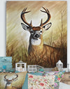 Backwoods Monarch - Cottage Gallery-wrapped Canvas