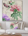 Vintage Flowers II - Cottage Canvas Wall Art