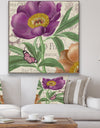 Vintage Flowers IV - Cottage Gallery-wrapped Canvas