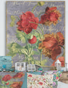 Red Poppies - Cottage Canvas Artwork