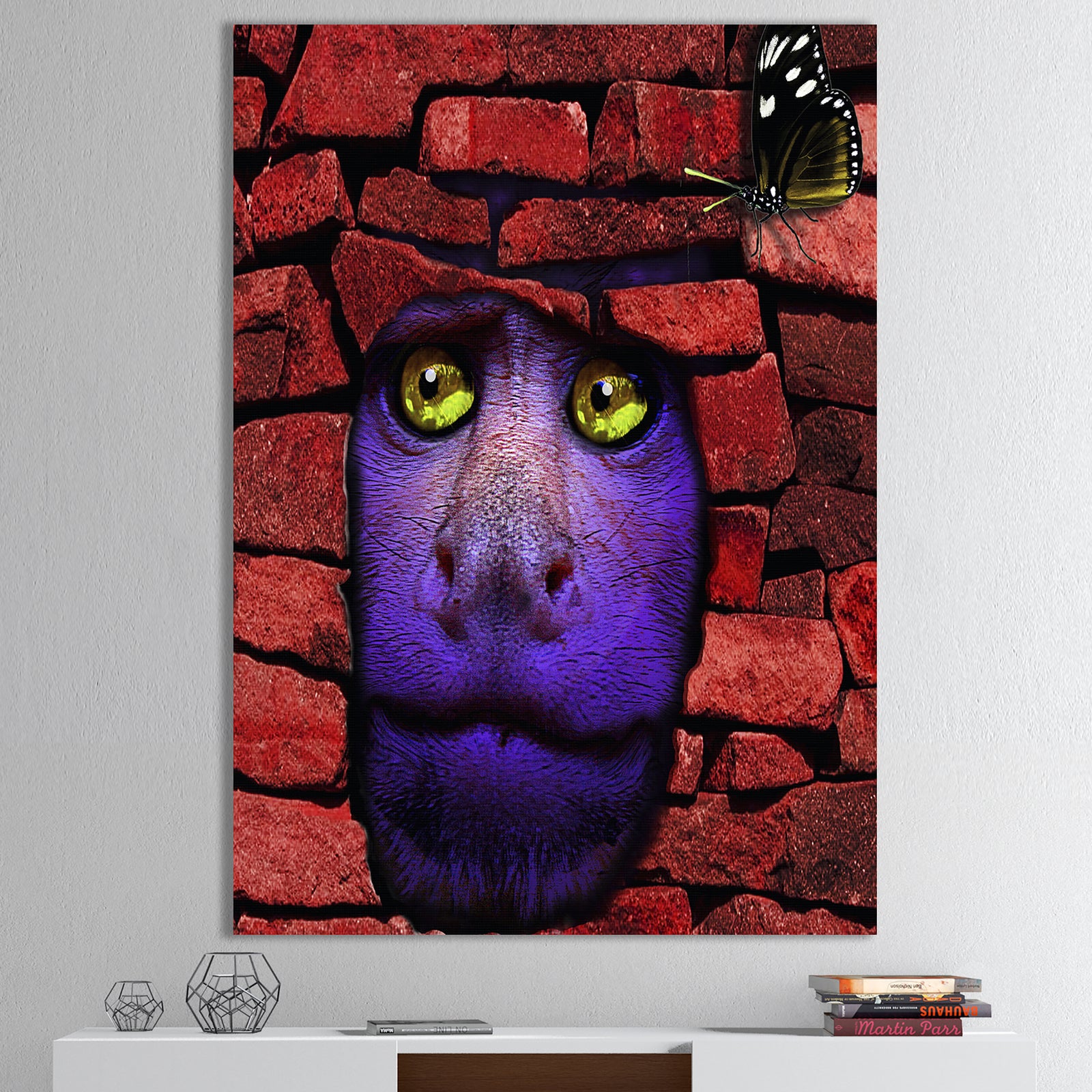 Stone Monkey - Modern & Contemporary Canvas Wall Art