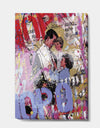 Old Style Newspaper Street Art Collage III - Modern & Contemporary Canvas Wall Art