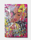 Old Style Newspaper Street Art Collage VI - Modern & Contemporary Premium Canvas Wall Art