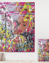Old Style Newspaper Street Art Collage VI - Modern & Contemporary Premium Canvas Wall Art