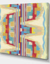 Abstract II single - Mid-Century Modern Canvas Art Print