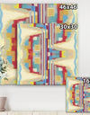 Abstract II single - Mid-Century Modern Canvas Art Print
