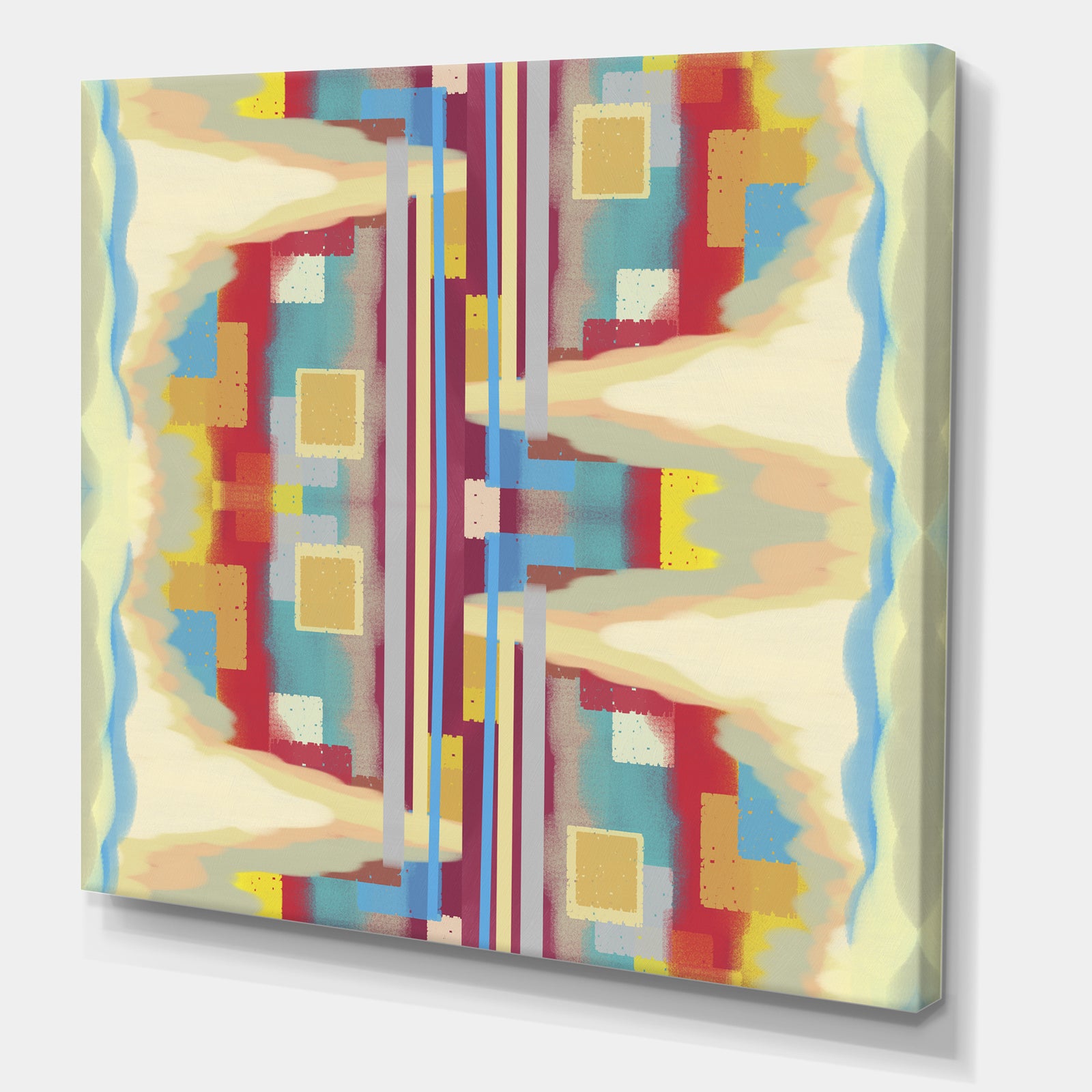 Abstract II single - Mid-Century Modern Canvas Art Print