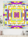 Boxed Out Small - Mid-Century Modern Gallery-wrapped Canvas