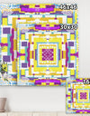 Boxed Out Small - Mid-Century Modern Gallery-wrapped Canvas
