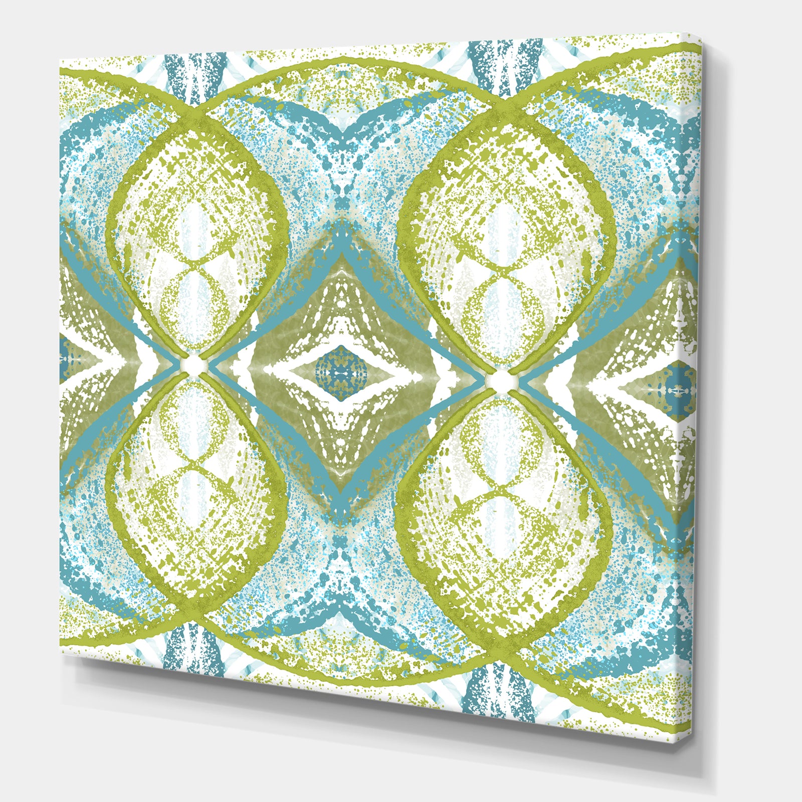 Green Vision - Mid-Century Modern Premium Canvas Wall Art