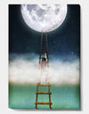 Reach for the Moon - Modern & Contemporary Premium Canvas Wall Art