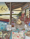 Welcome to the Cabin - Lake House Gallery-wrapped Canvas