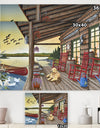 Welcome to the Cabin - Lake House Gallery-wrapped Canvas