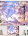 Cloud Sculpting 2 - Cottage Premium Canvas Wall Art