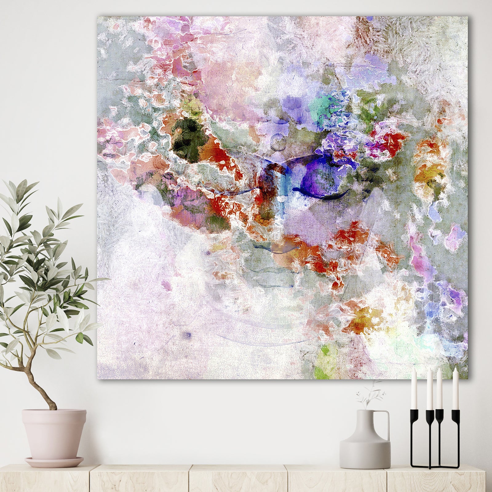 Mind in Meditation - Modern & Contemporary Canvas Wall Art