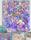 Pink and Blue Fusion - Cottage Gallery-wrapped Canvas