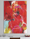 Blooming Red - Modern & Contemporary Gallery-wrapped Canvas