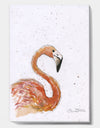 Pink Flamingo - Cottage Gallery-wrapped Canvas