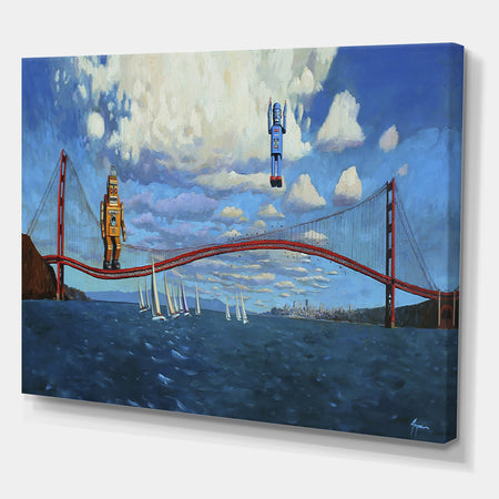 Golden Gaters - Modern & Contemporary Canvas Artwork