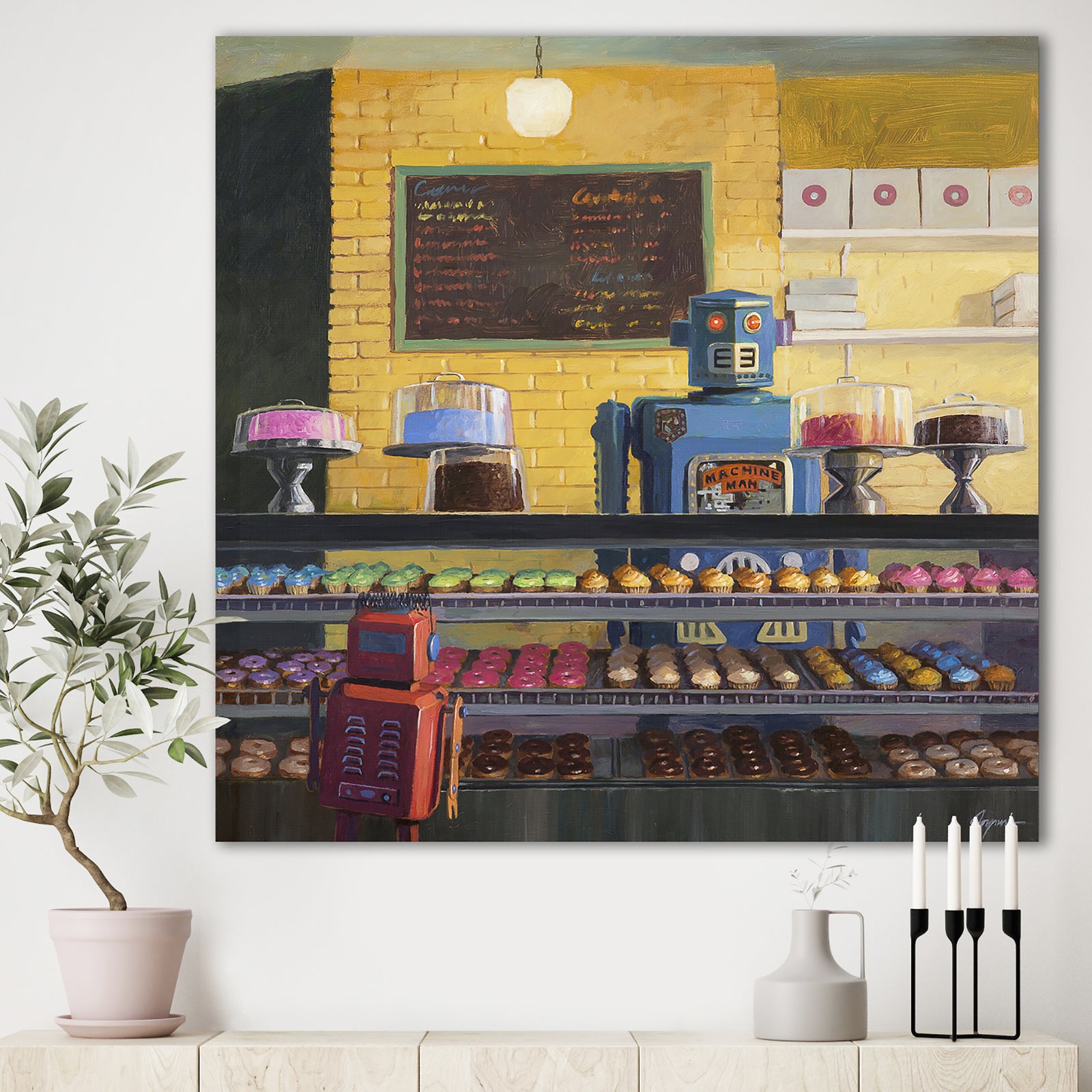 Indecision - Modern & Contemporary Premium Canvas Wall Art