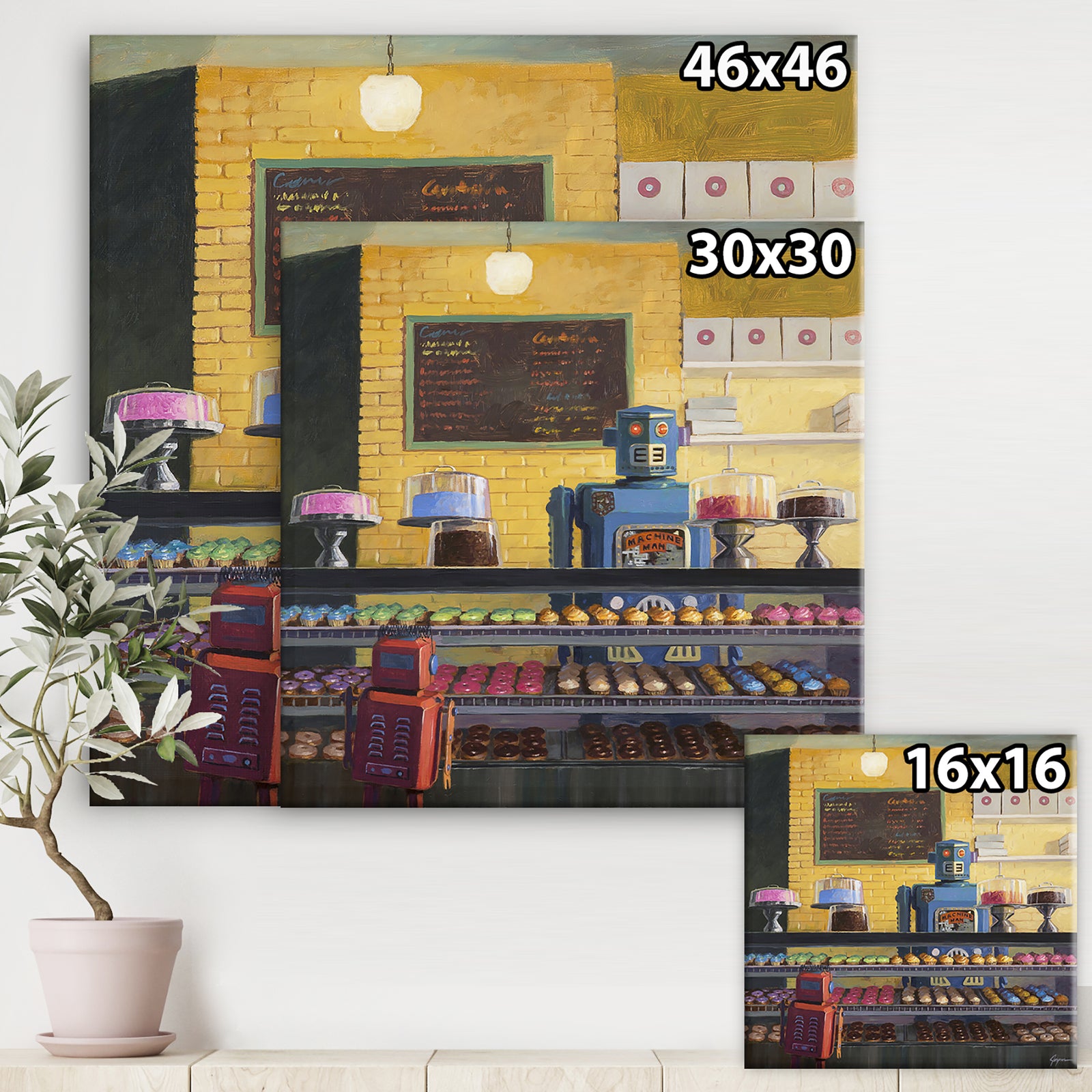 Indecision - Modern & Contemporary Premium Canvas Wall Art
