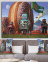 Landing Party 7 - Modern & Contemporary Canvas Art Print
