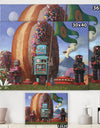 Landing Party 7 - Modern & Contemporary Canvas Art Print
