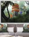 On Tiger Mountain - Modern & Contemporary Canvas Art Print