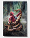 Snakefight - Modern & Contemporary Canvas Artwork