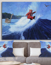 Surfer Joe - Modern & Contemporary Premium Canvas Wall Art