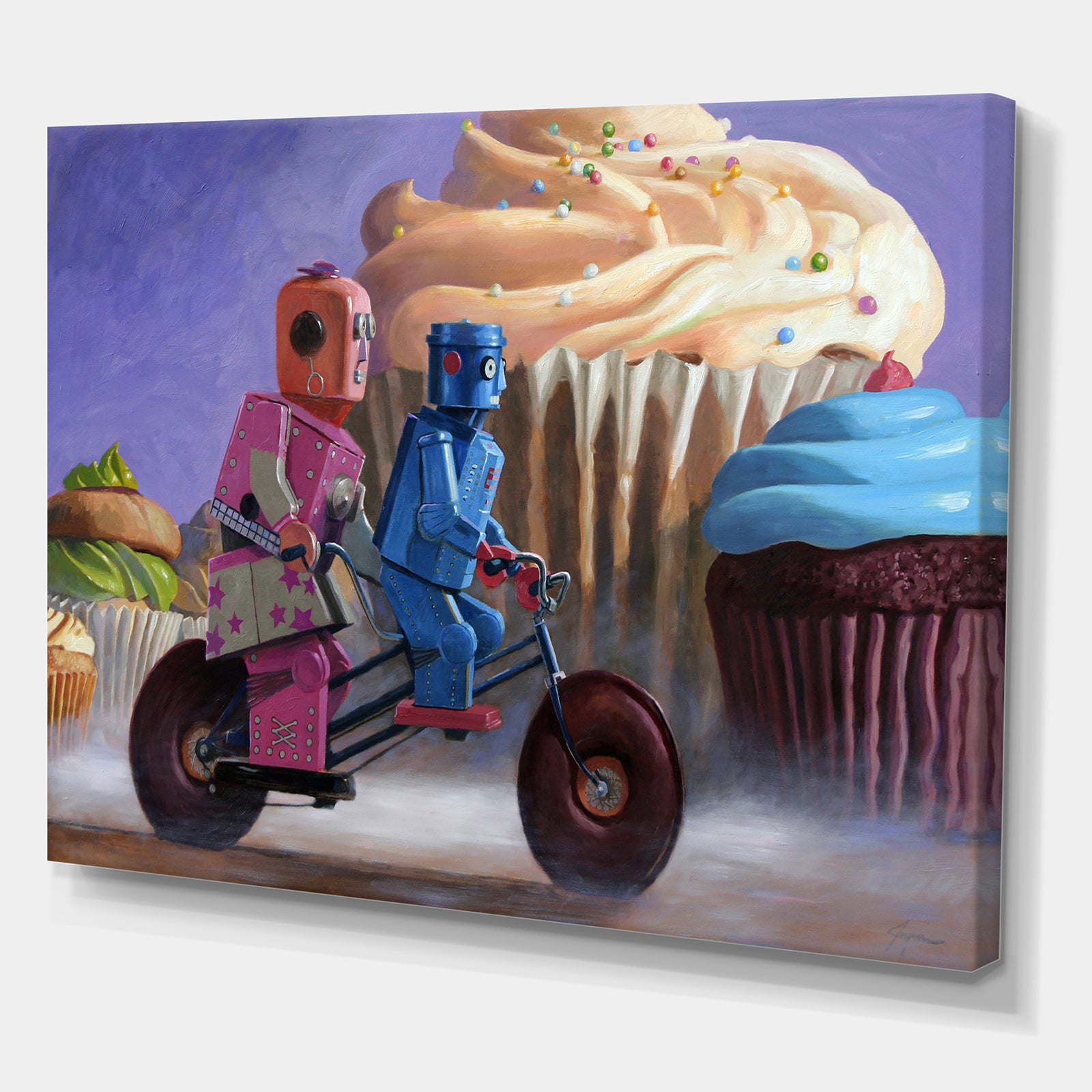Misty Path - Modern & Contemporary Canvas Artwork